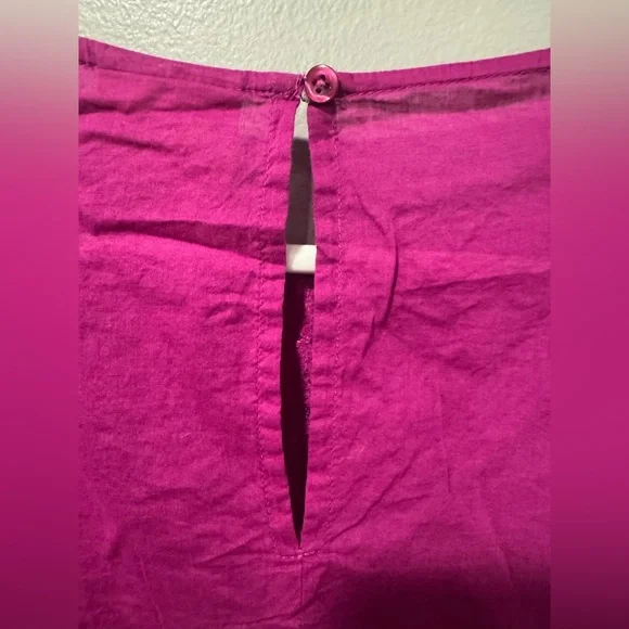 Farm Rio x Anthropologie Kelsie Peasant Blouse Size Small - Picture 5 of 7